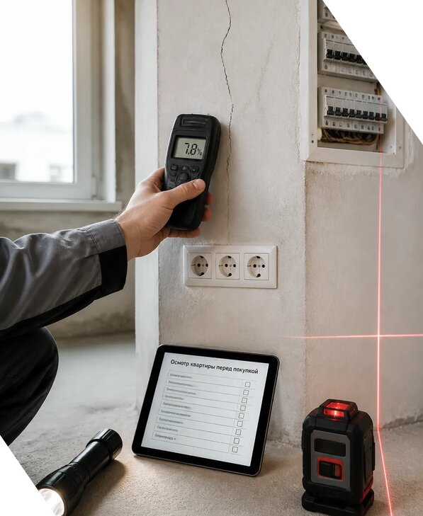 Проверка квартиры перед покупкой специалистами в Наро-Фоминске