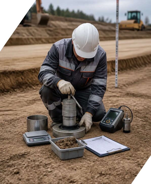 Определение плотности грунта в Наро-Фоминске от 2049 р. | ЭкспертизаРоссия