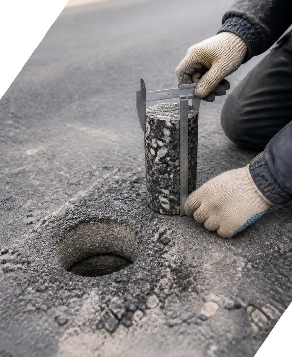 Определение толщины асфальта в Наро-Фоминске от 5123 р. | ЭкспертизаРоссия