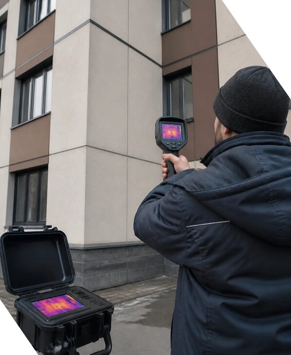Тепловизионное обследование зданий и сооружений в Наро-Фоминске